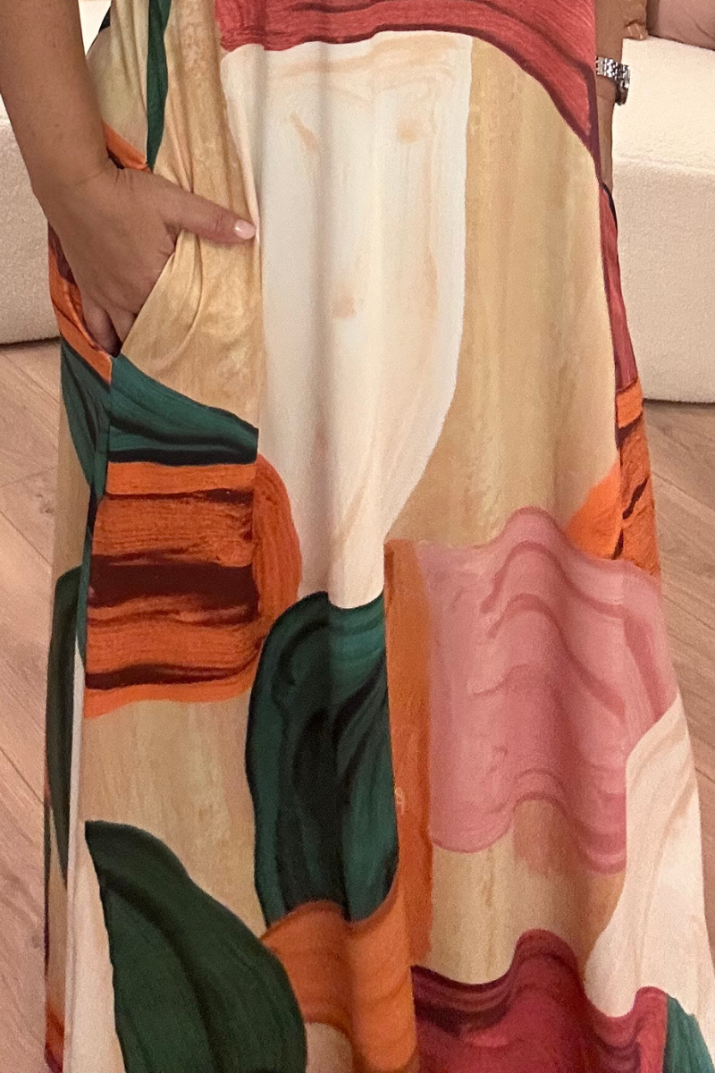 Vestido Premium Tropical Brasil Duna