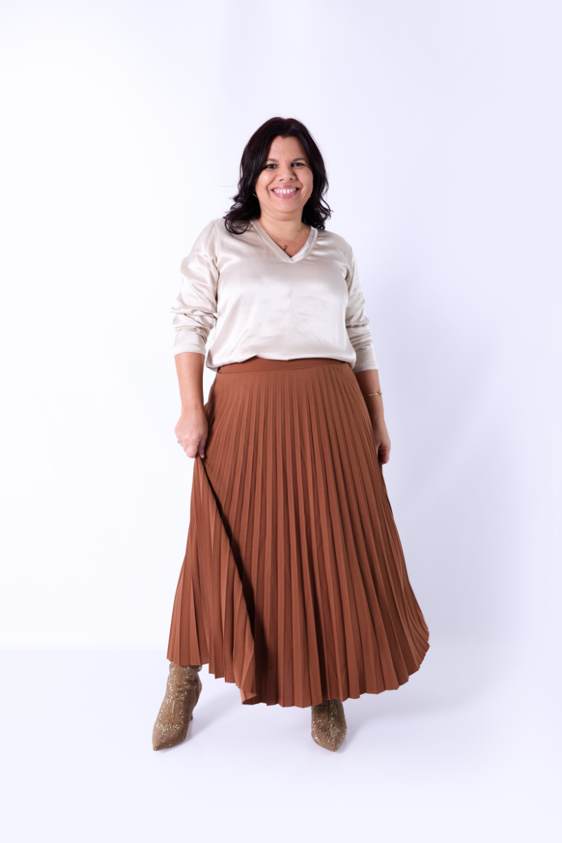 Blouse Satinée Crème – RUGA