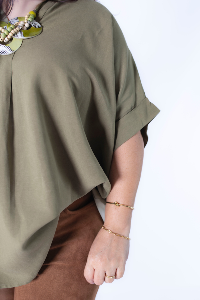 Blusa Lizalù Firenze Verde