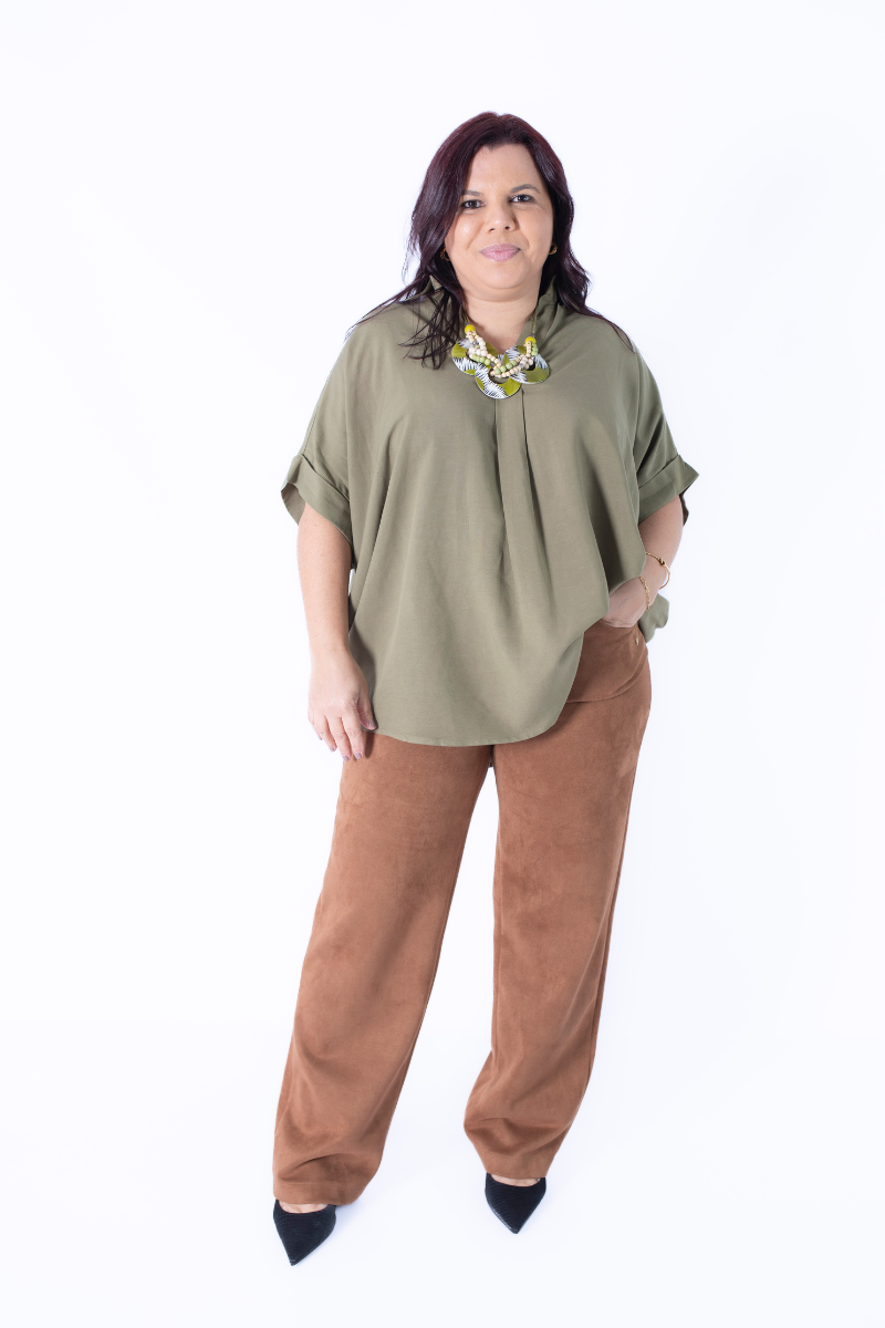 Blusa Lizalù Firenze Verde