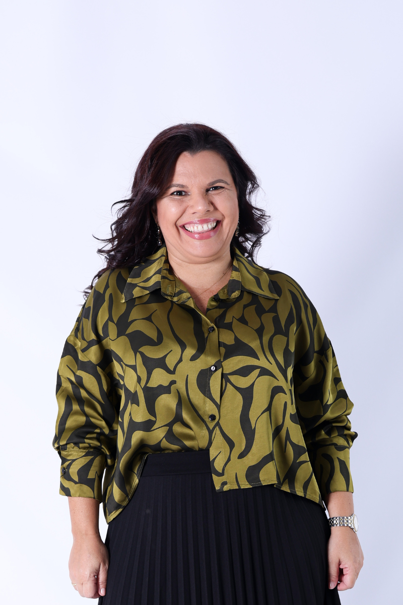 Blusa Floral Verde - RUGA