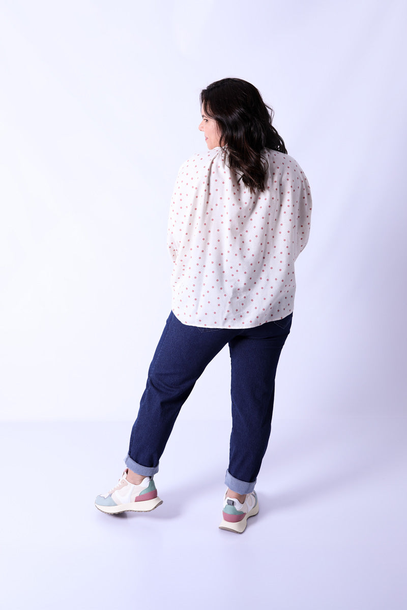 Blusa Lyra Dots Rosa