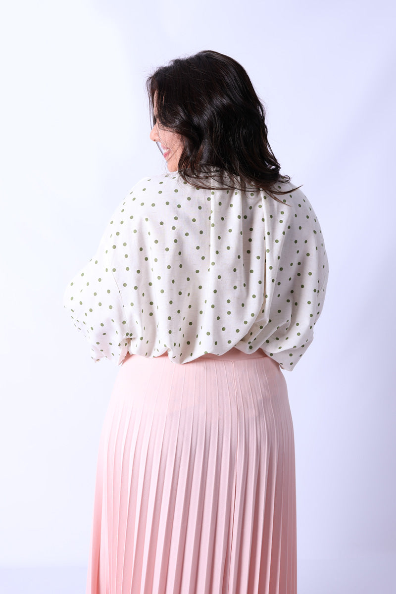 Blusa Lyra Dots Verde