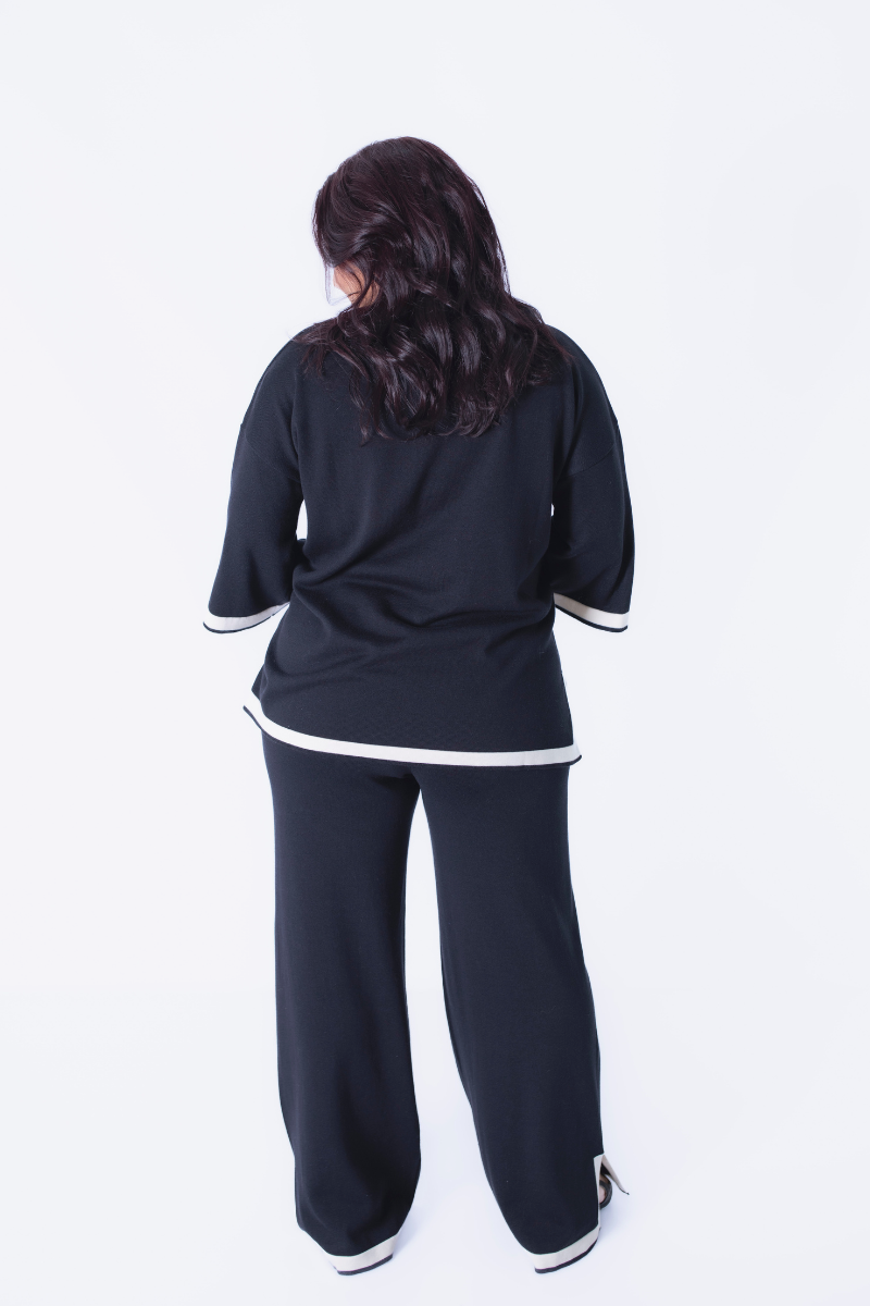 Calça Rüga Contrastes Preto