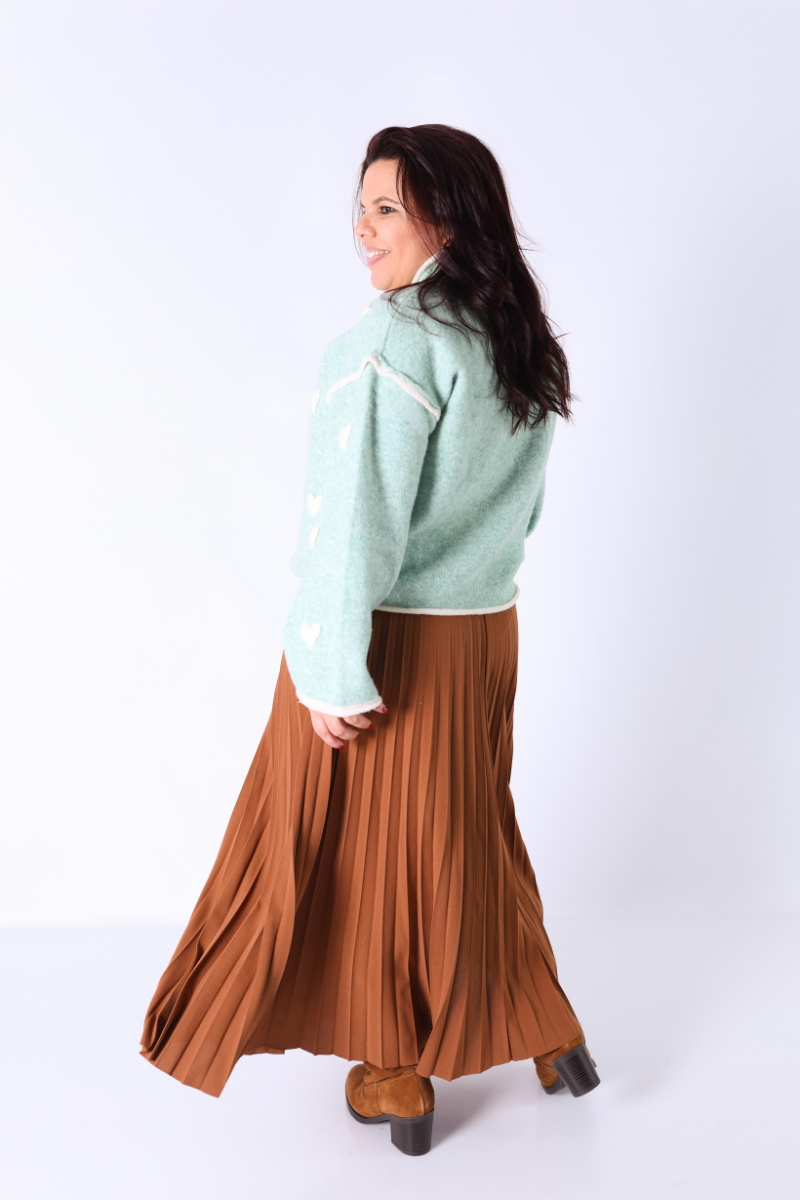Pull en Maille Asha Vert