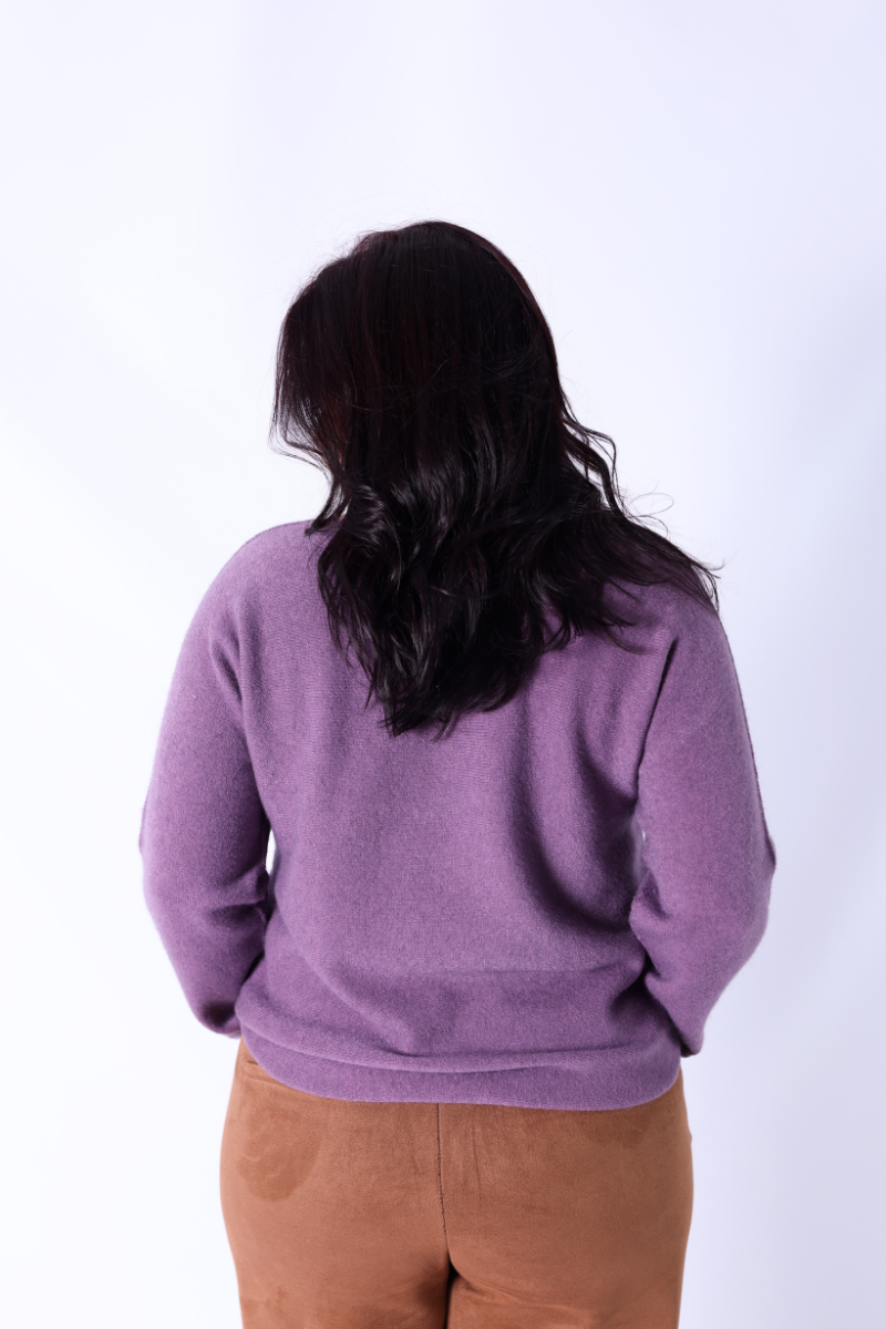 Camisola Malha Brisa Lilás