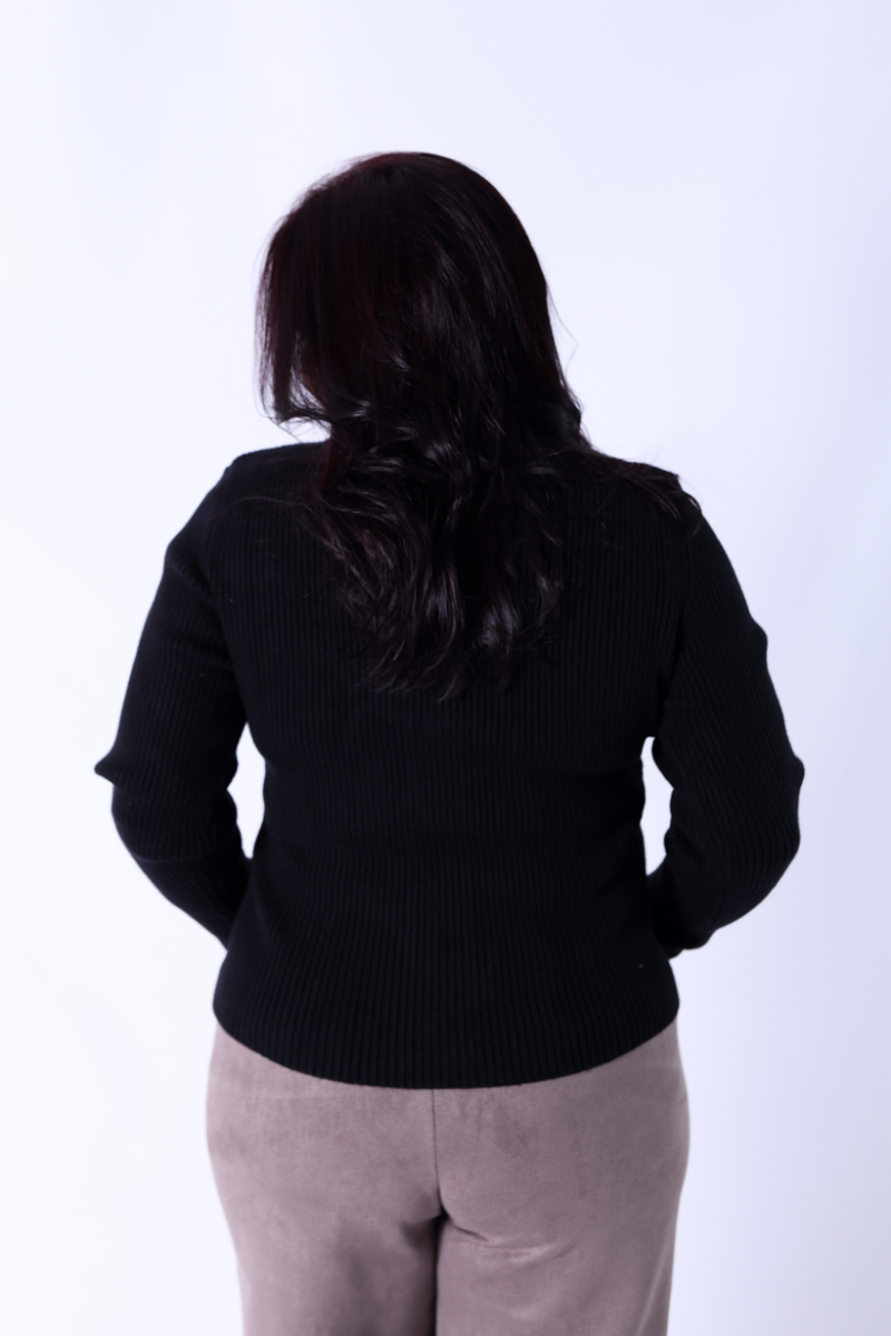 Chaqueta con Cristales Negra - RUGA