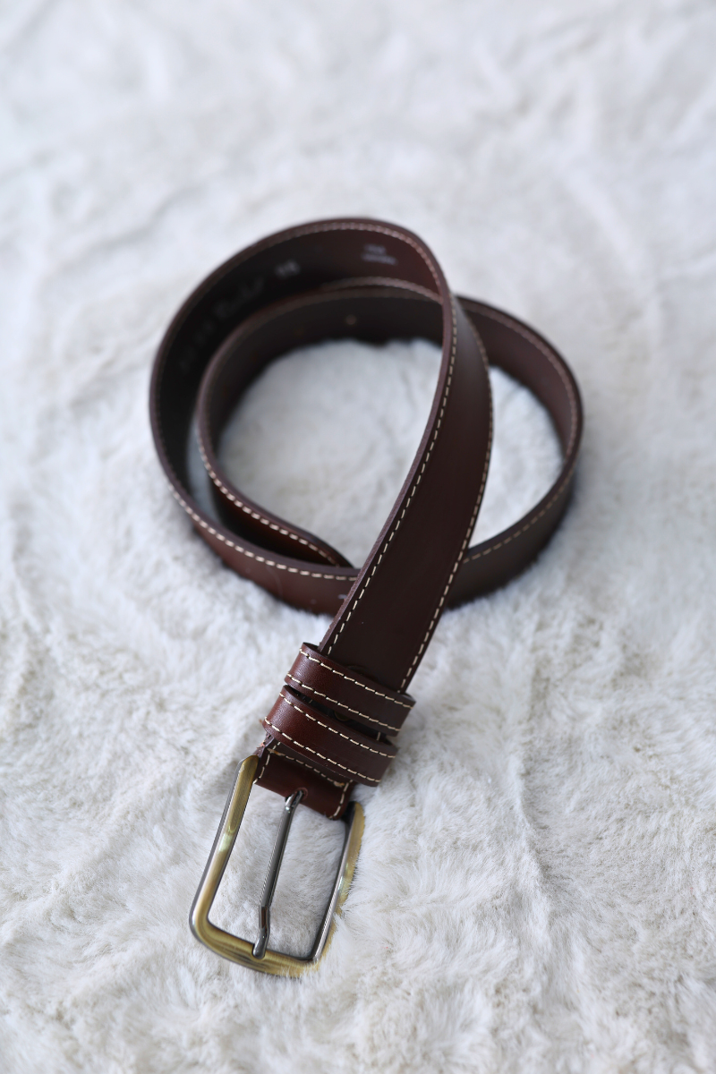 Cinto Celeiro Pele Castanho - RUIKA