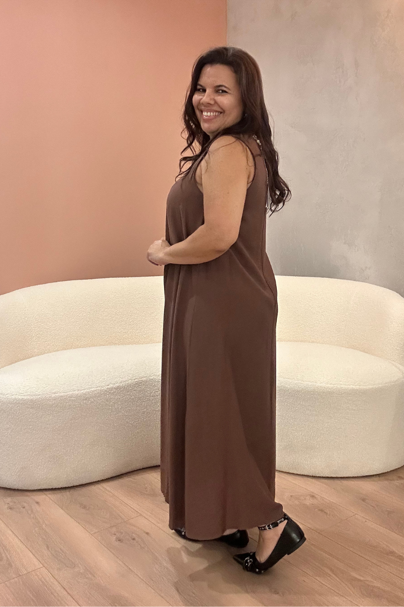 Vestido Lizalù Amery Chocolate