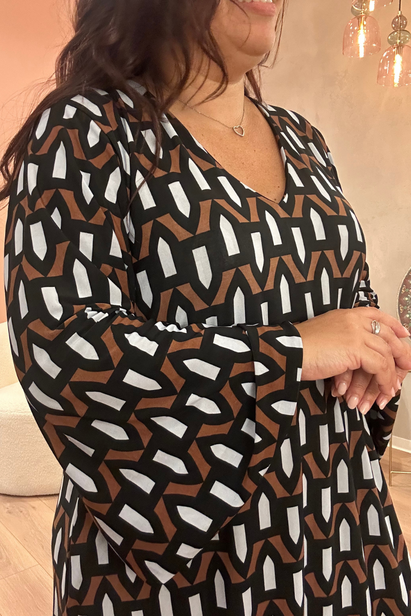 Vestido Tropical Brasil Premium Mosaico