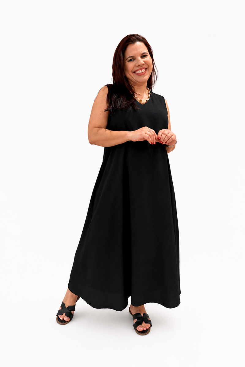 Vestido Lizalù Amery Preto