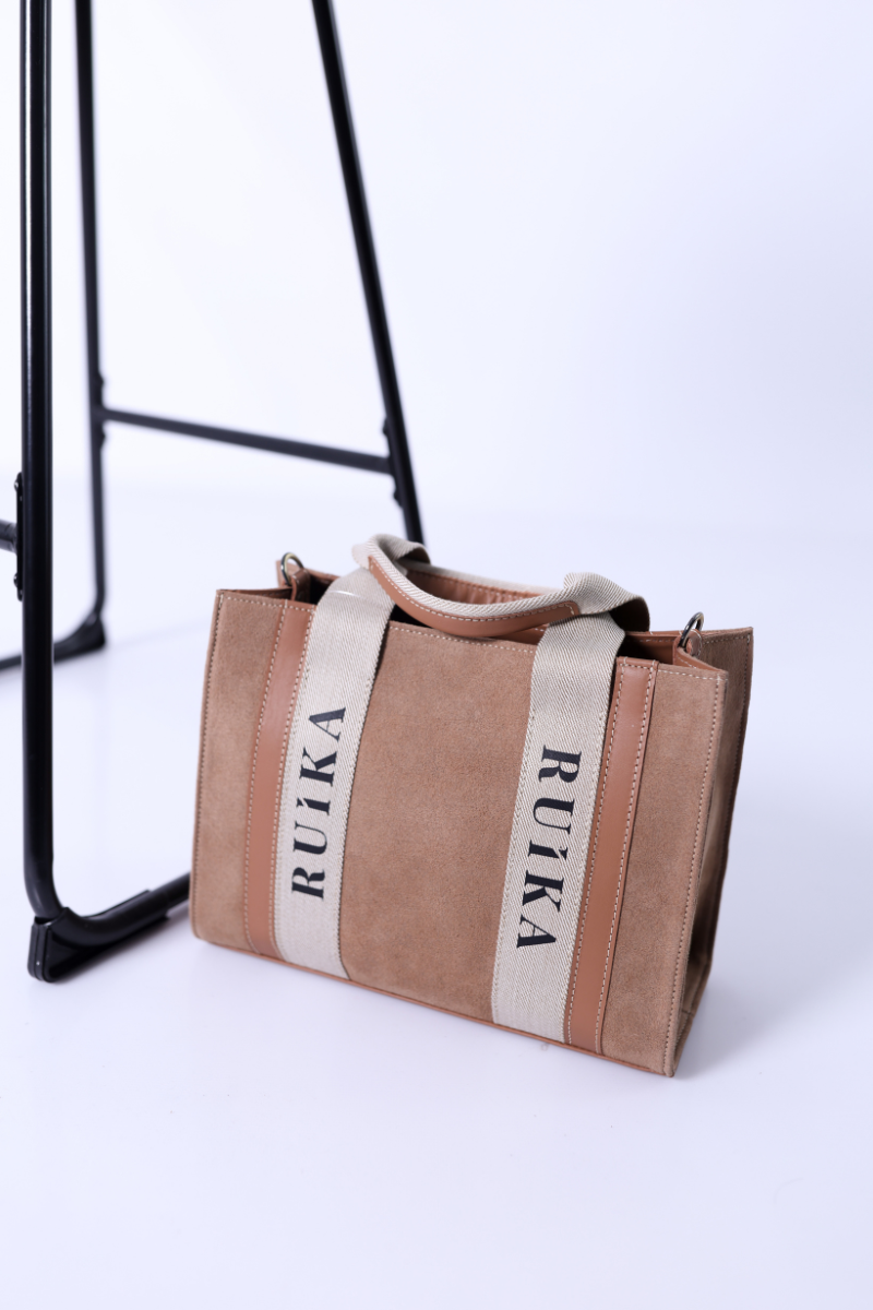 Mala Camurça Taupe - RUIKA