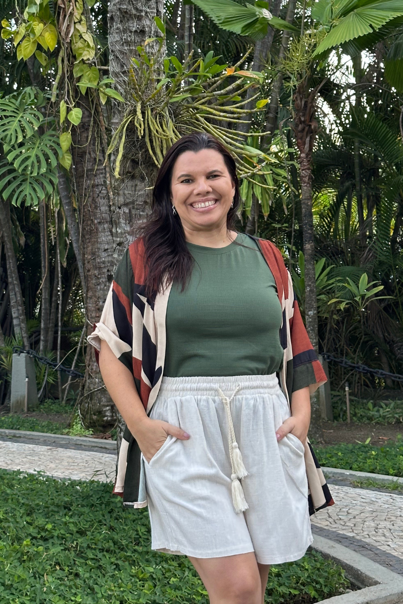 Quimono Padrão Geométrico