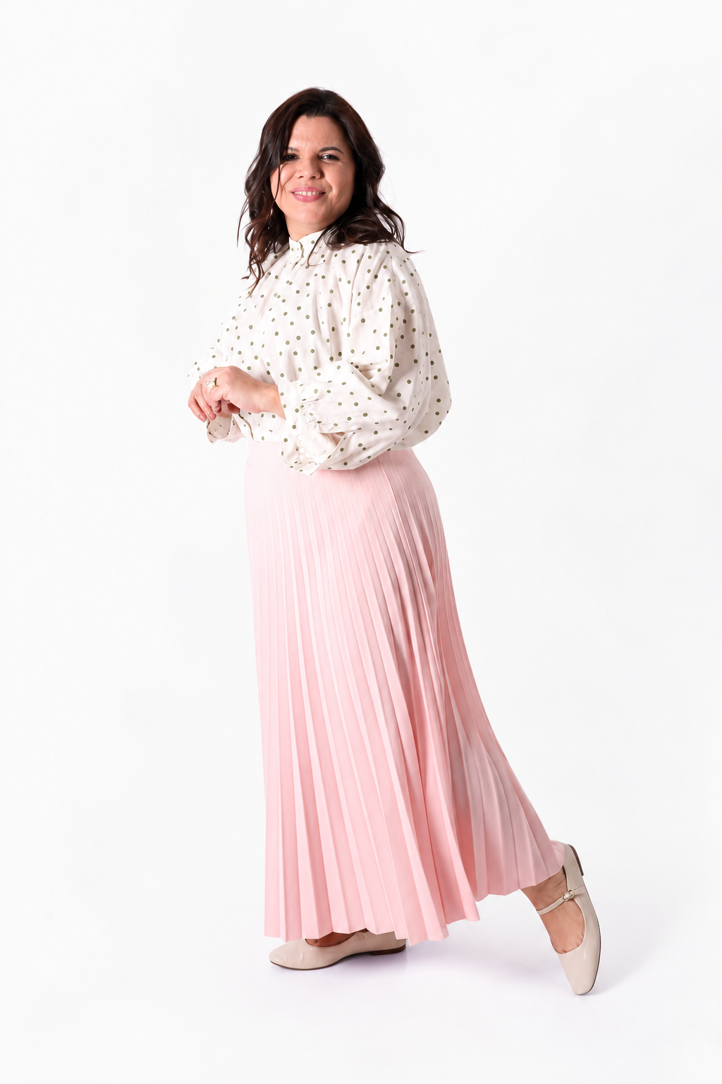 Blusa Lyra Dots Verde