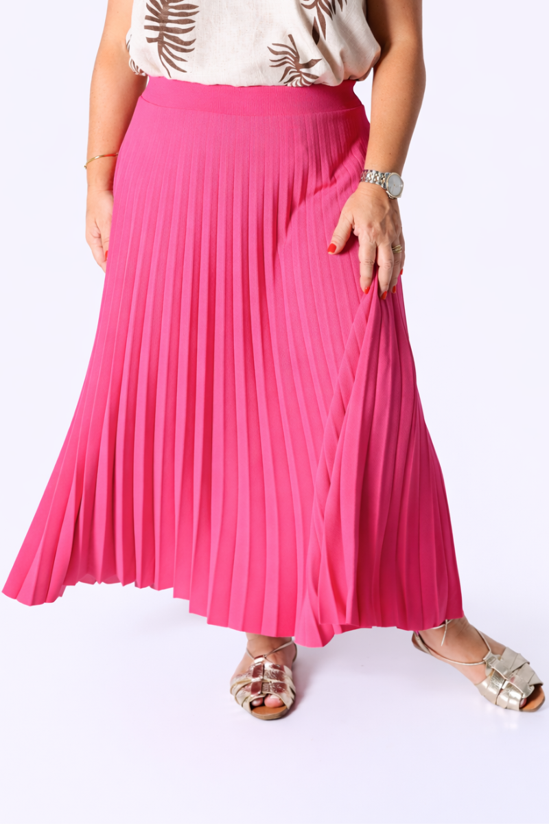 Jupe Plissée Lara Pink