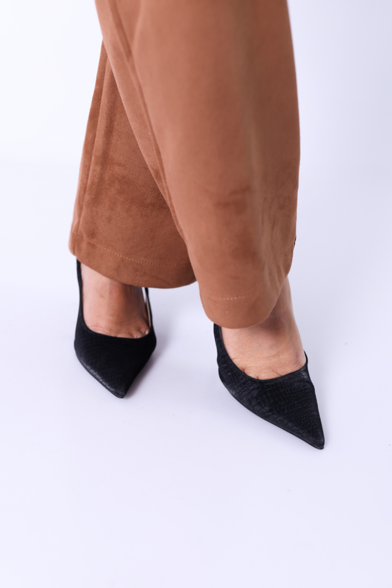 Zapato Slingback Negro - CORINA