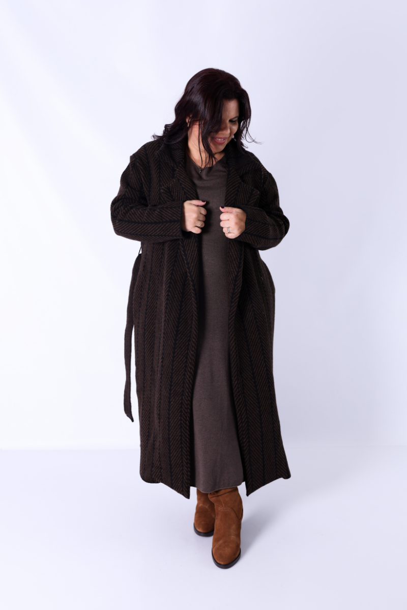 Sobretudo Espinha Castanho - RUGA