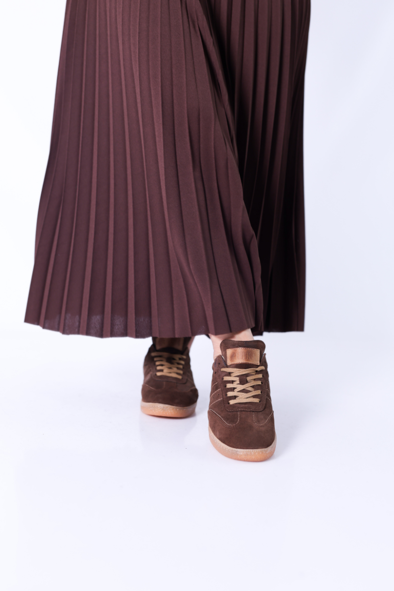 Ténis Camurça Castanho - RUIKA