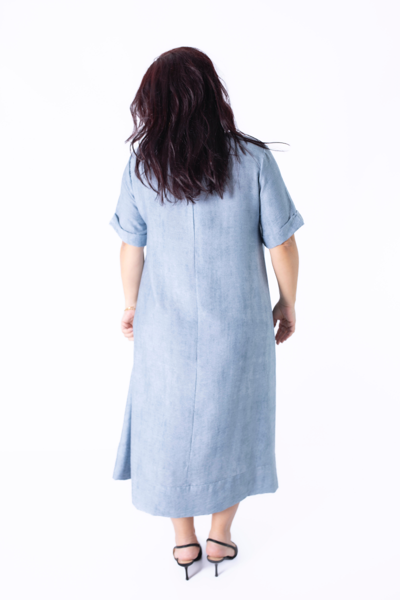 Vestido Lizalù Aura Azul