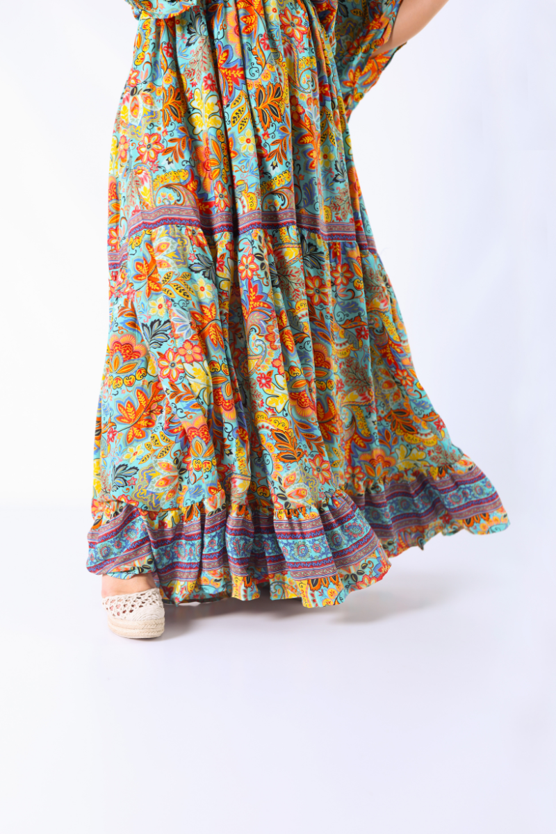 Vestido Berta Laranja