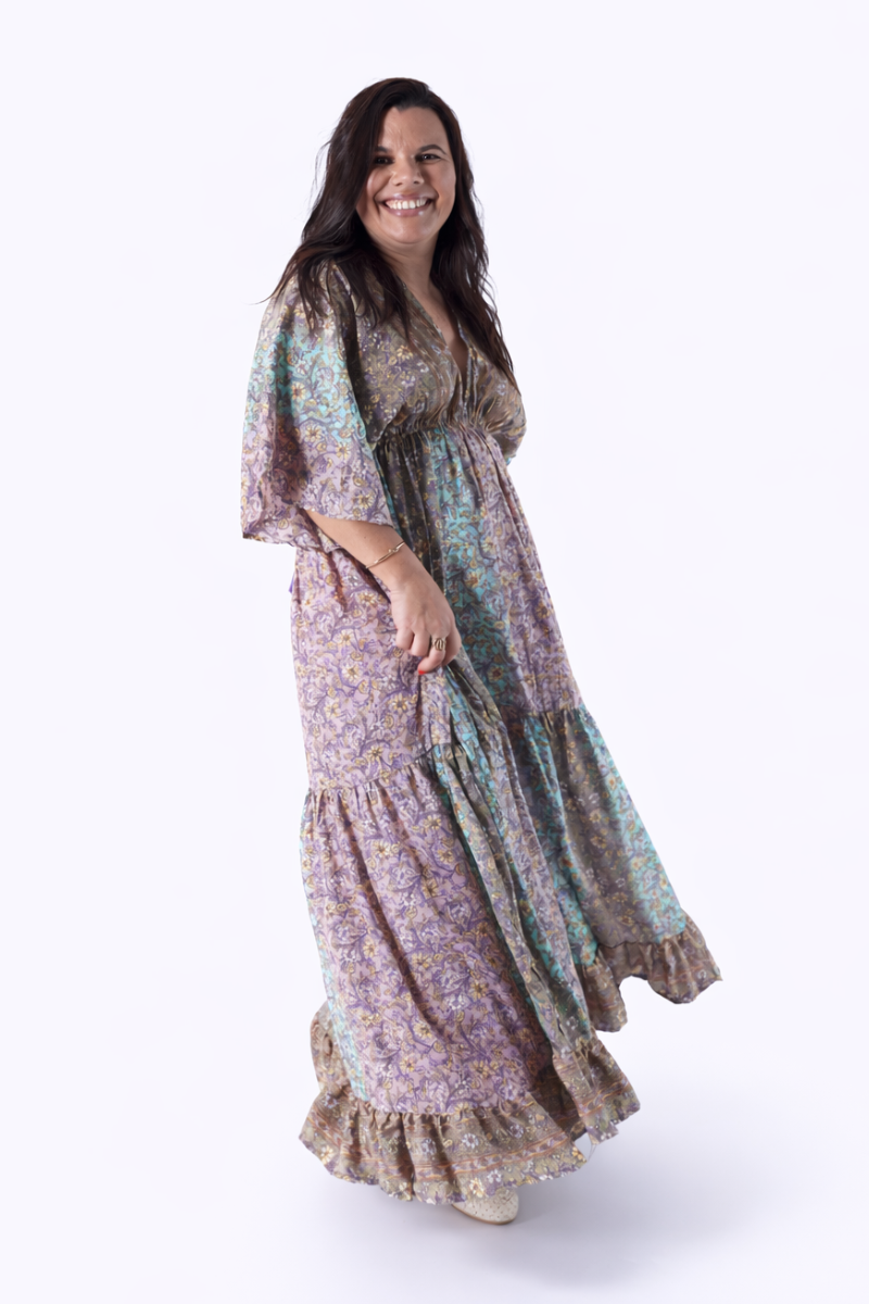 Vestido Berta Lilás