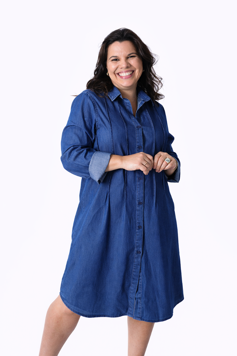 Robe Chemisier en Jean