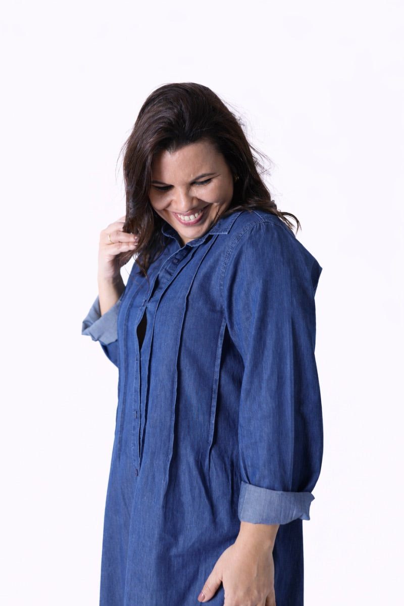 Robe Chemisier en Jean