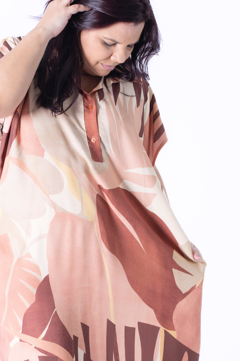 Vestido Lizalù Toscana Estampado