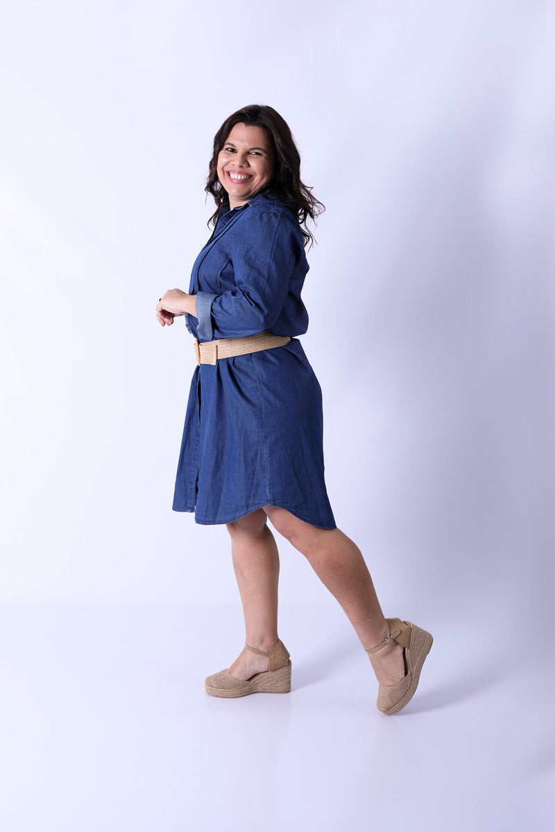 Robe Chemisier en Jean