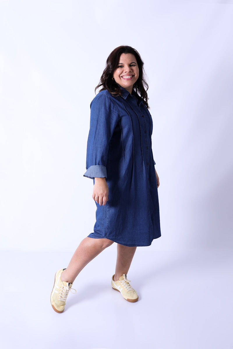 Robe Chemisier en Jean