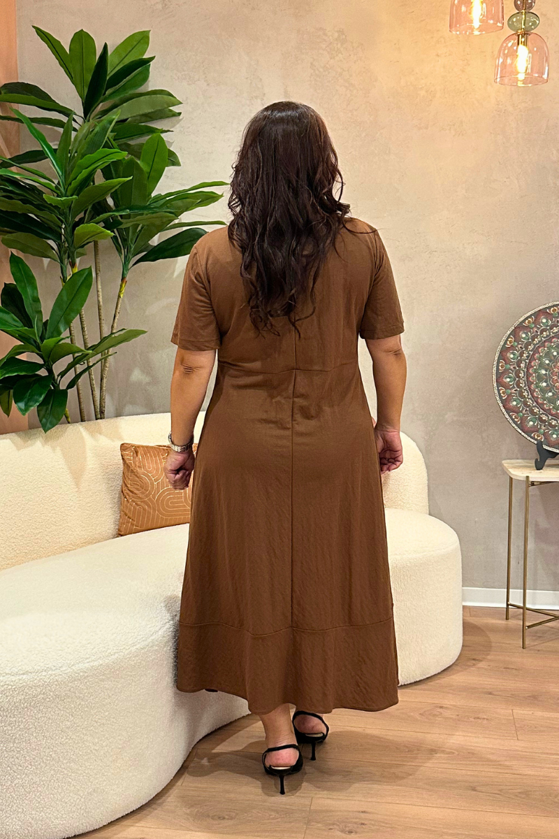 Vestido Lizalù Fiero Chocolate