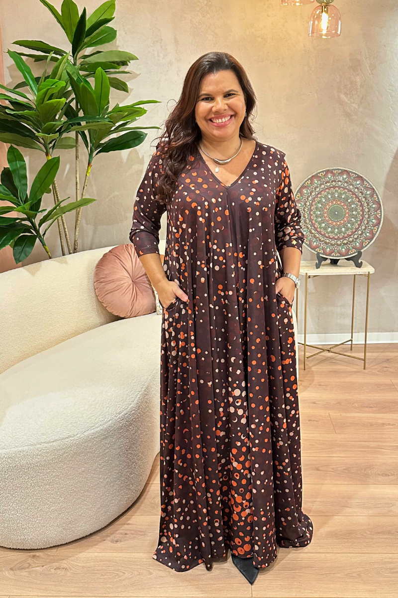 Vestido StéllaFit Musa Dots