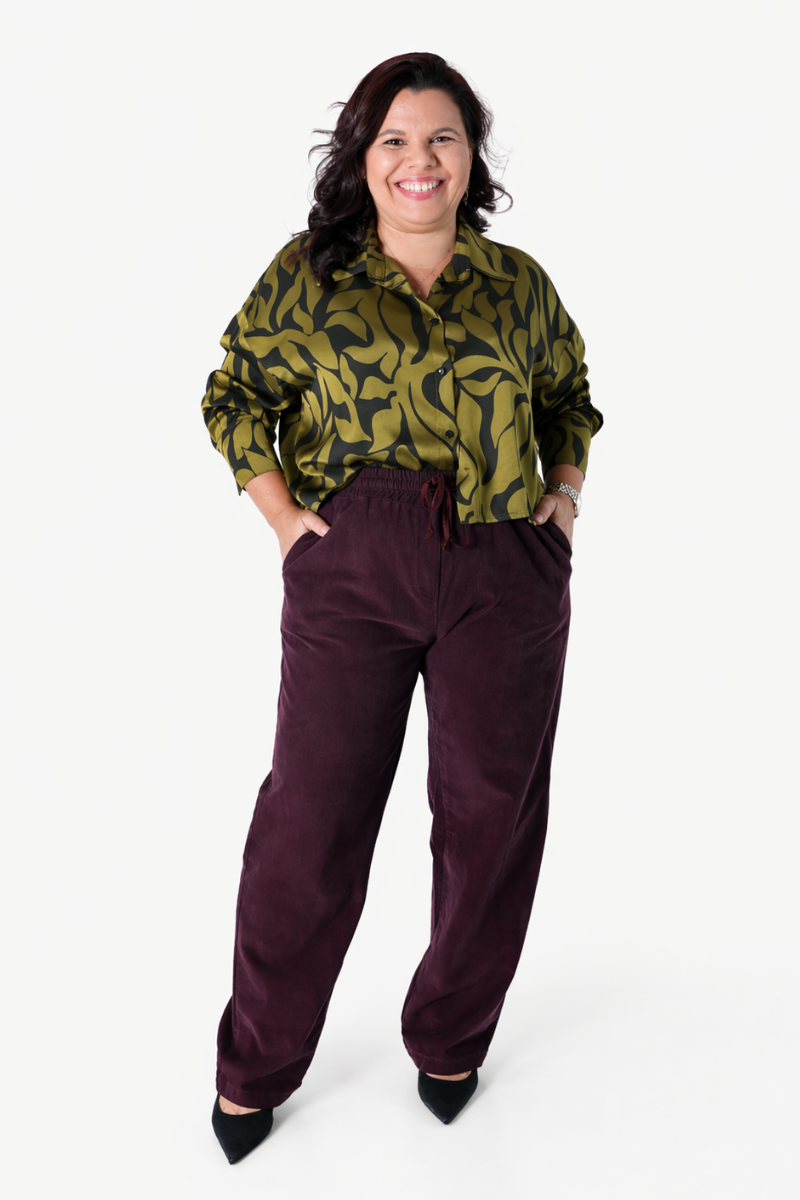 Blusa Rüga Floral Verde