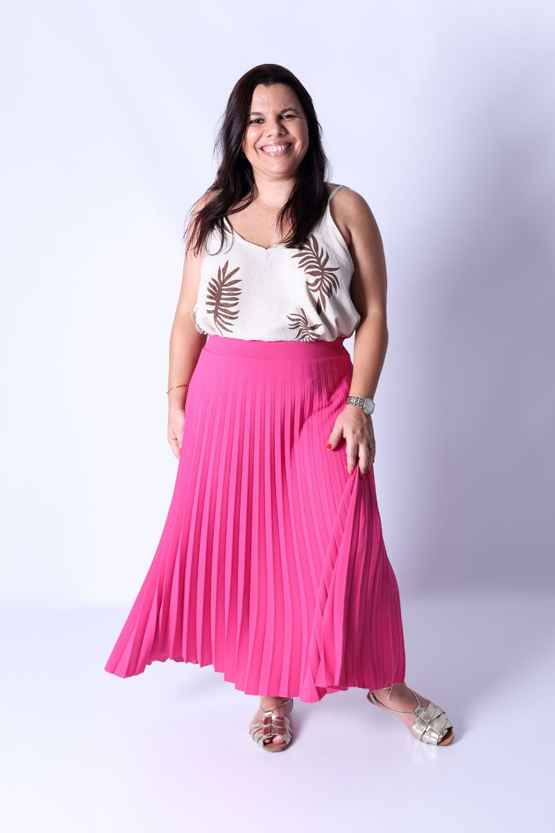 Blusa Folhagem Linho