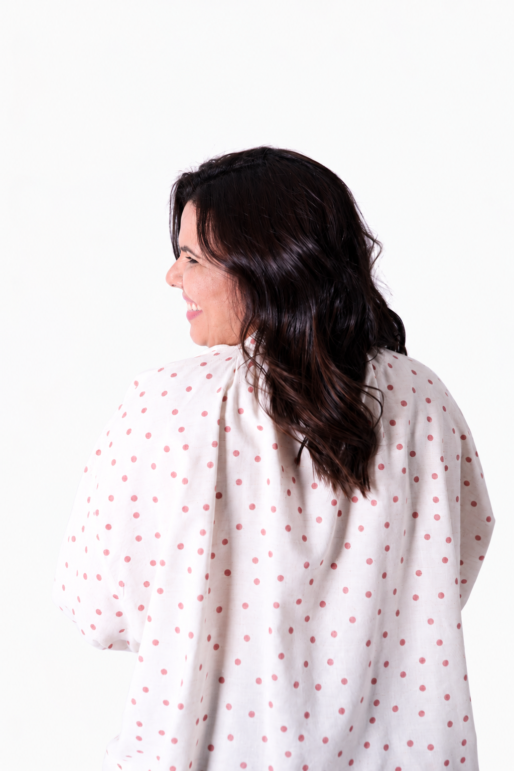 Blusa Lyra Dots Rosa