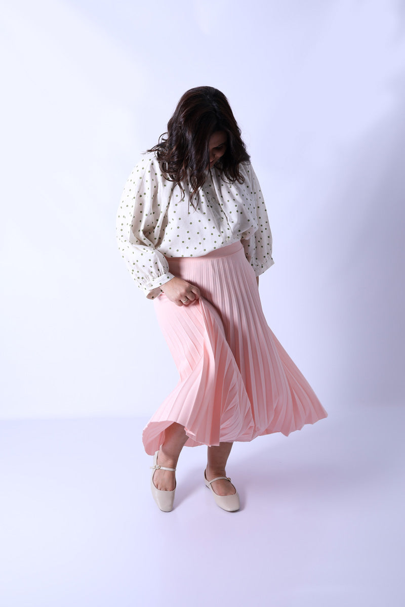 Blusa Lyra Dots Verde