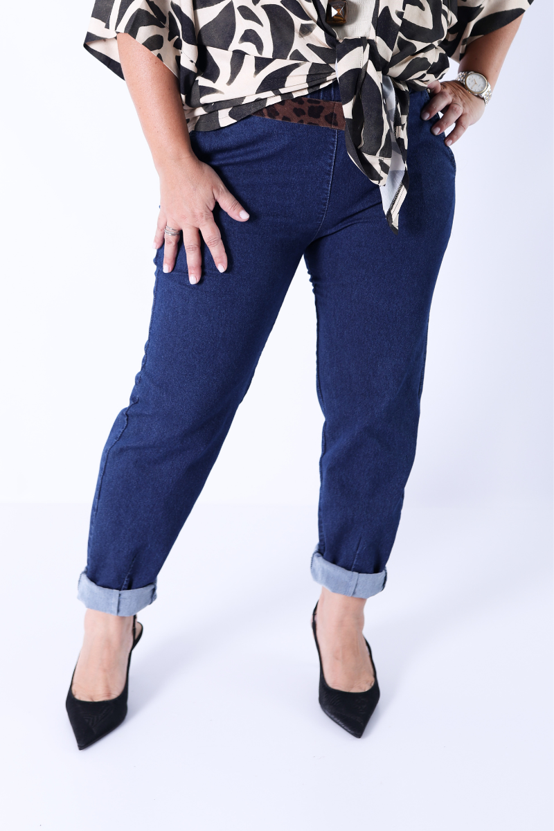 Pantalón Dira Denim Azul