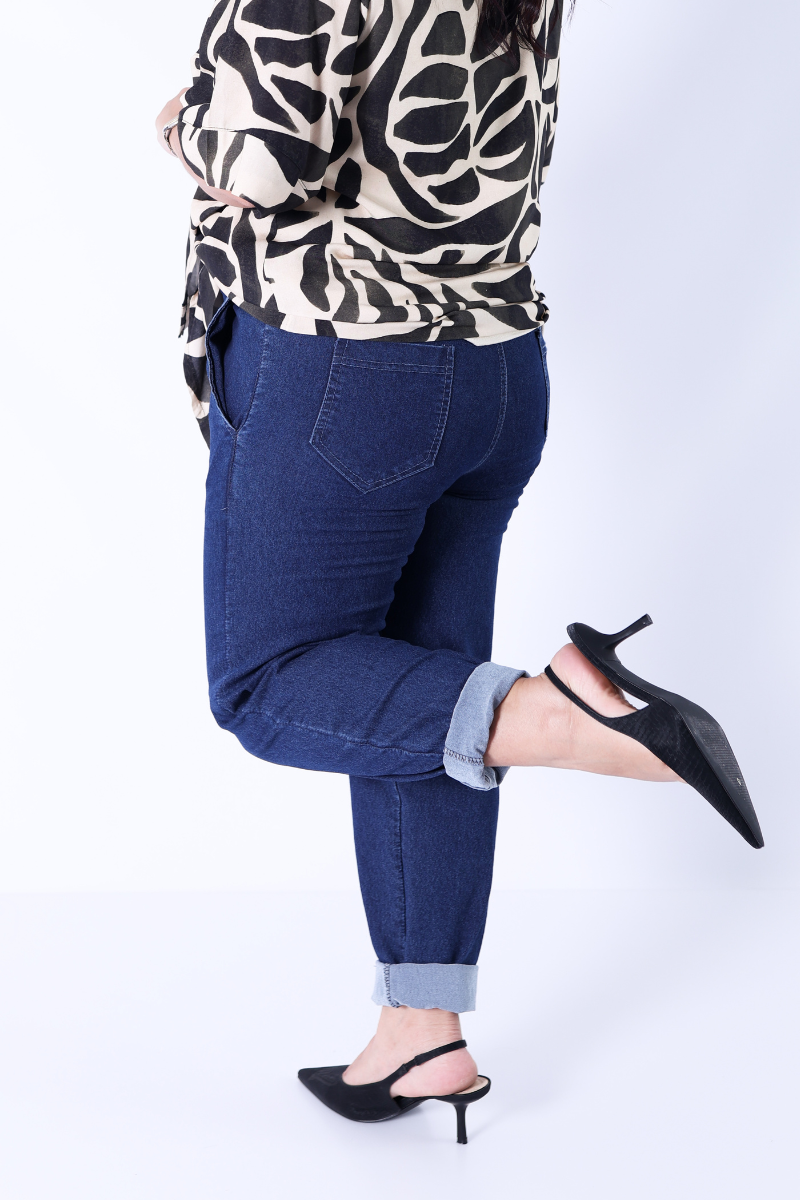 Pantalón Dira Denim Azul