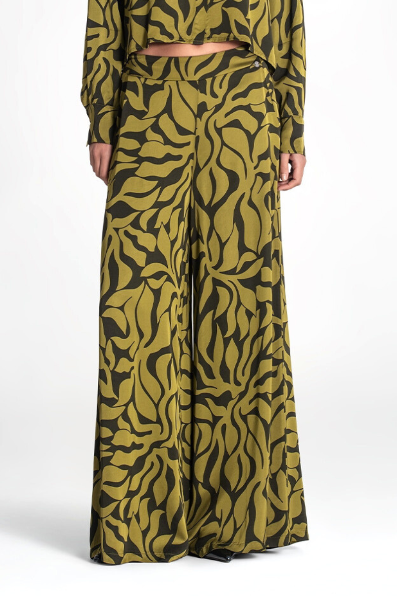 Calça Floral Verde - RUGA