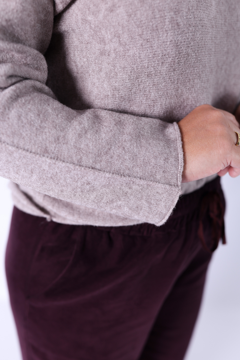 Pull Tricot Brise Marbré