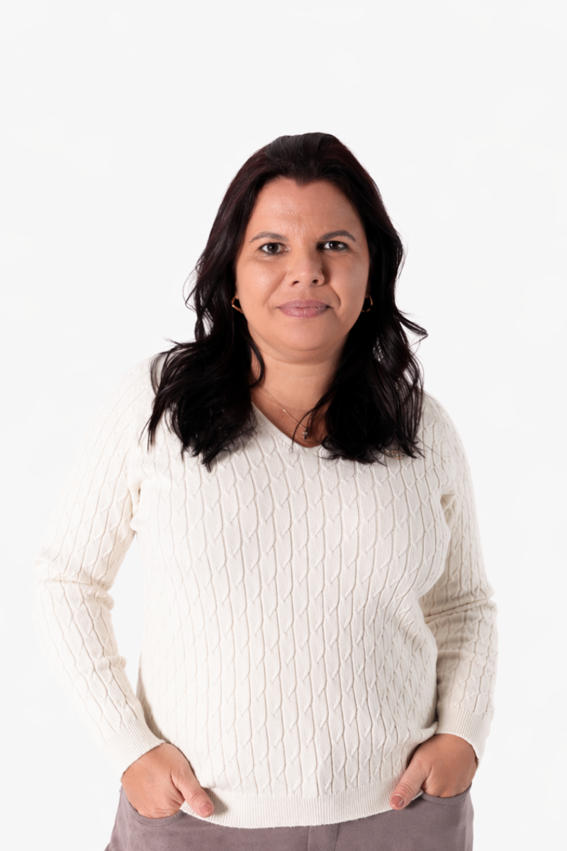 Camisola Rüga Tranças Cru