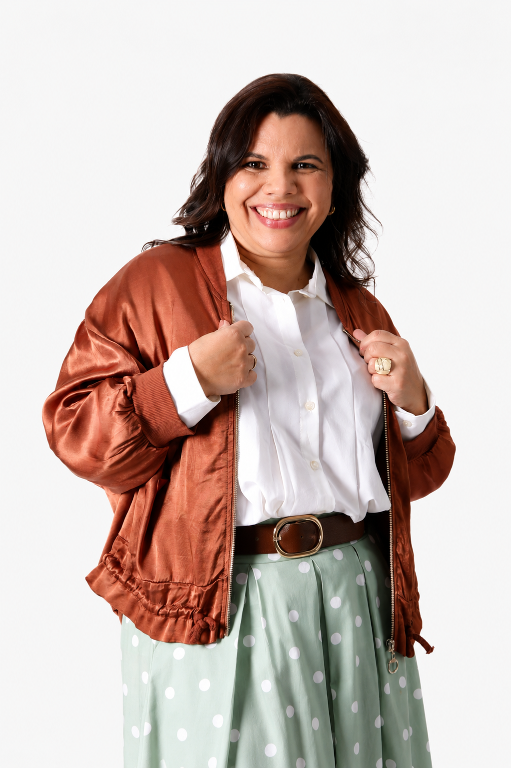 Blouson Bomber Nara Bronze