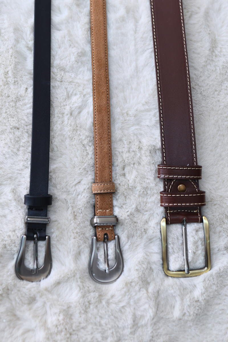 Ceinture Celeiro en Cuir Noir – RUIKA