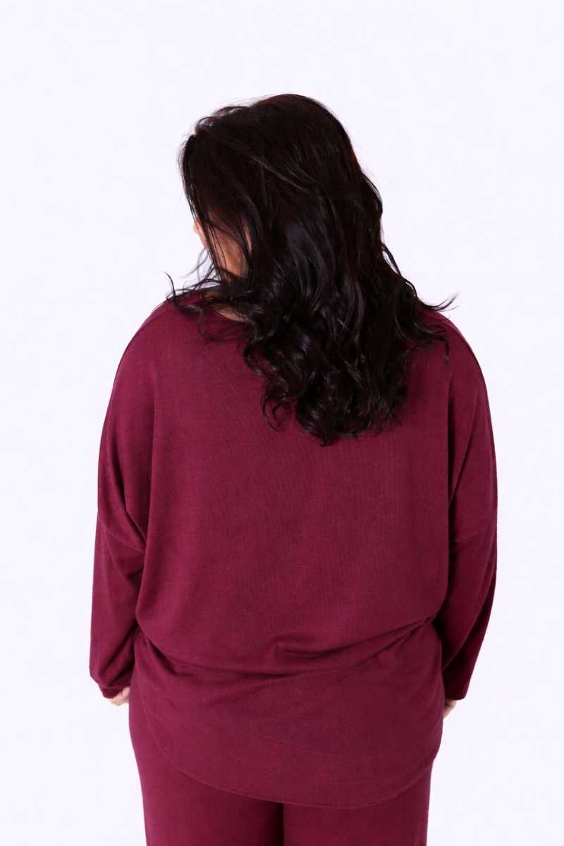 Conjunto Malha Sina Bordô