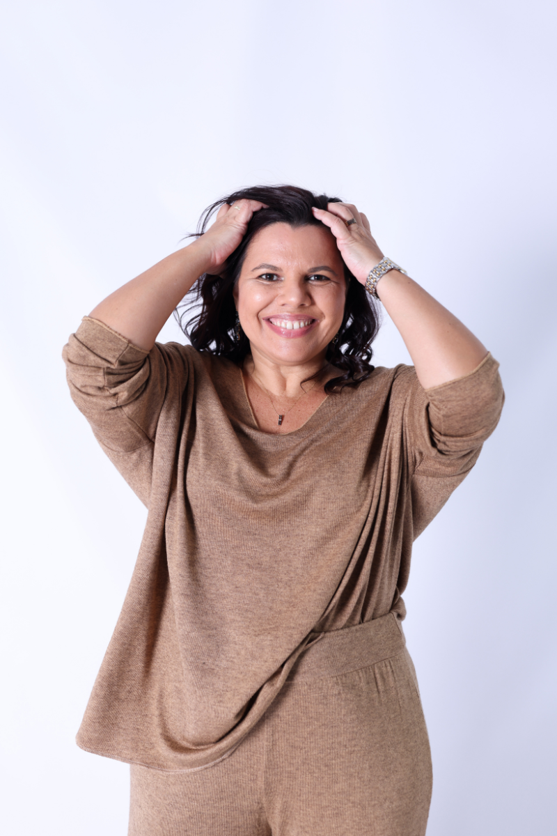 Ensemble Maille Sina Camel