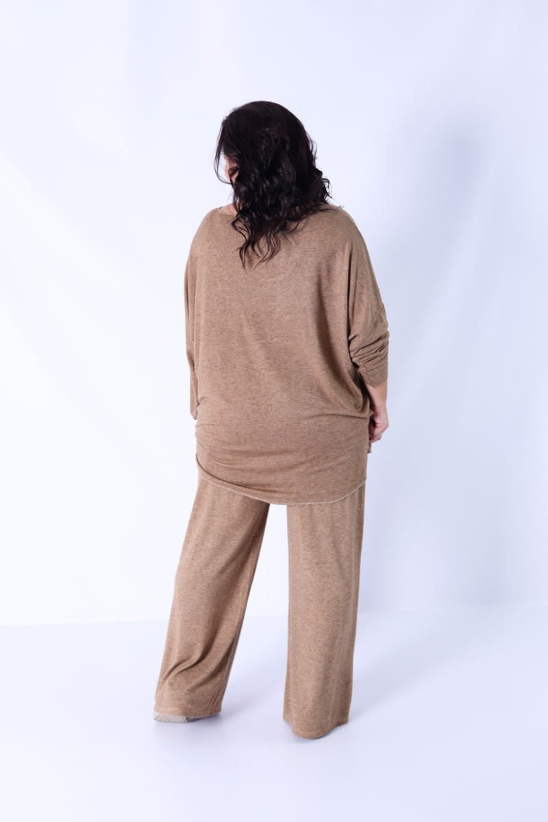 Ensemble Maille Sina Camel