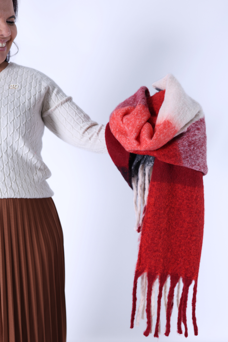 Echarpe Sweet Vermelha