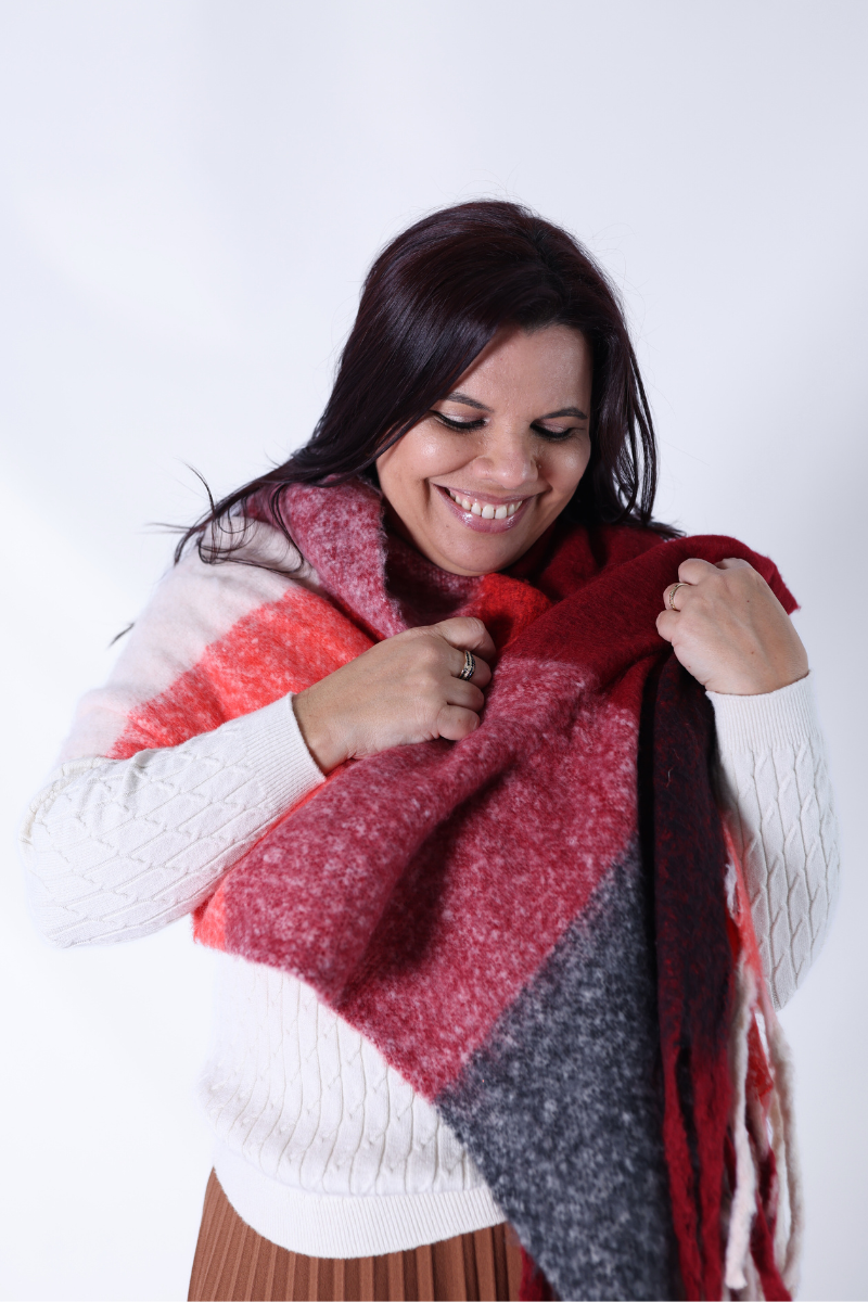 Echarpe Sweet Vermelha