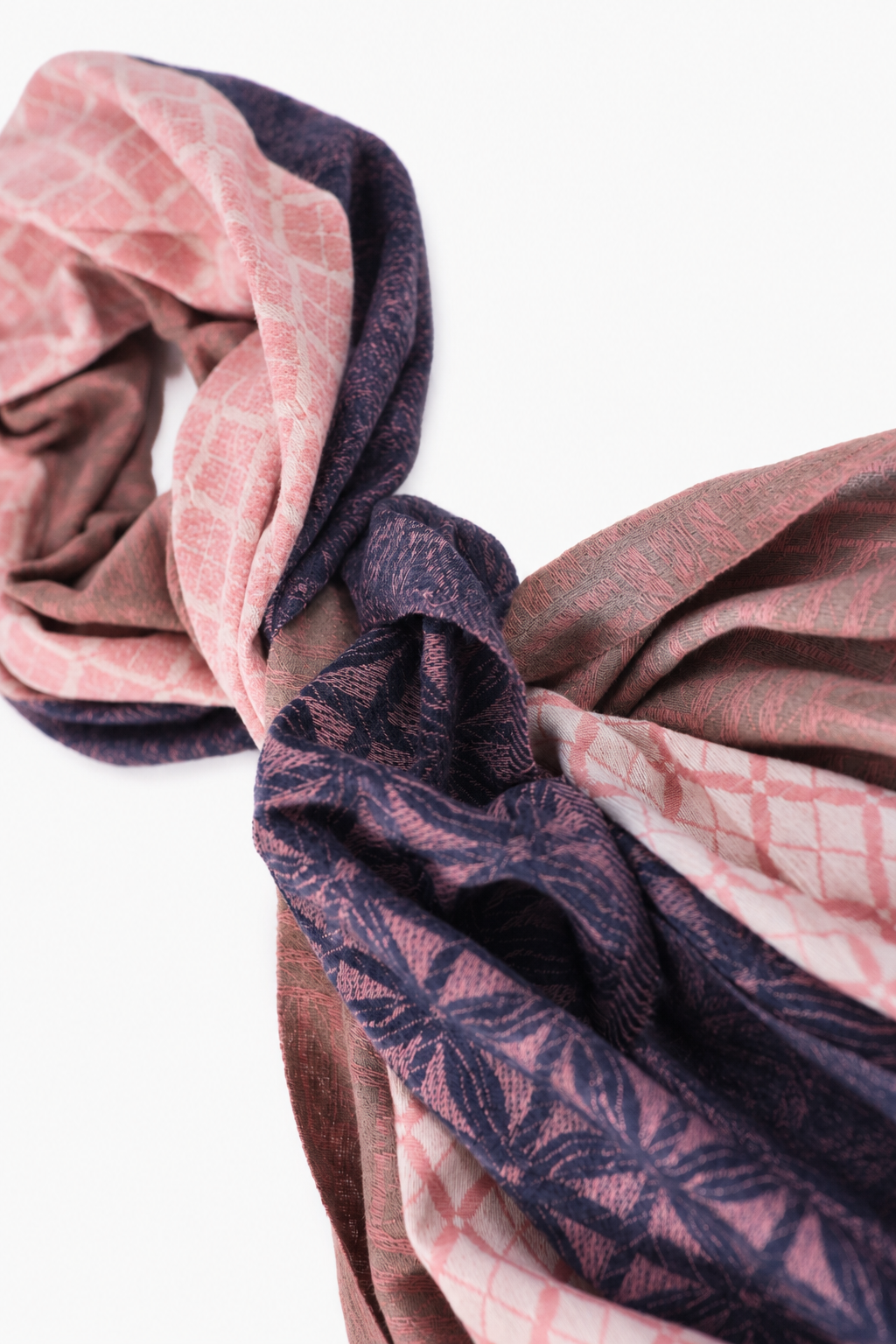 Écharpe Formes Rose