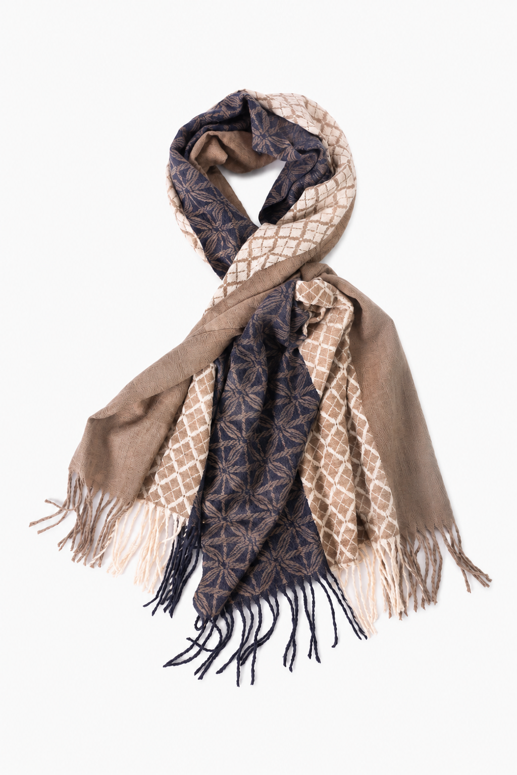 Echarpe Formas Taupe